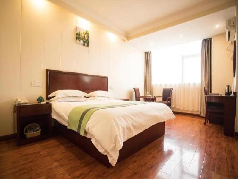 Greentree Inn Jiangsu Wuxi Dongting Leather City Express Hotel Esterno foto