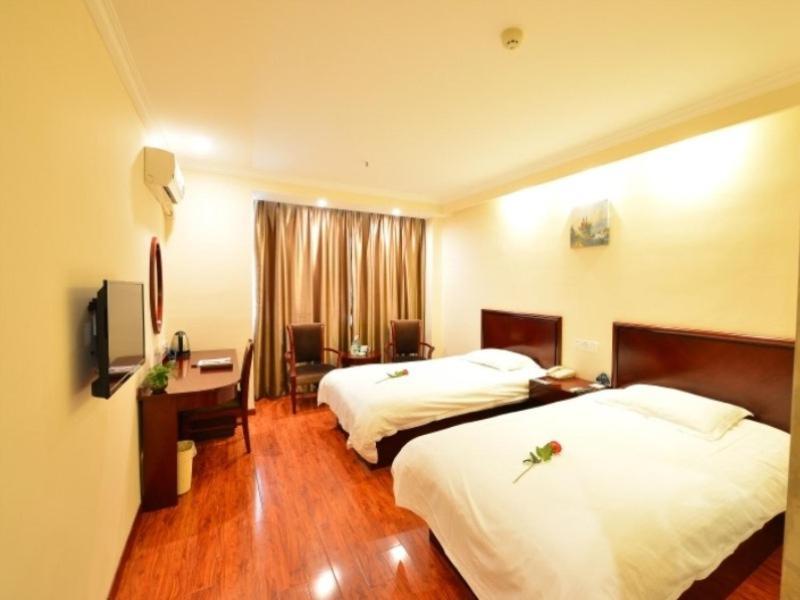 Greentree Inn Jiangsu Wuxi Dongting Leather City Express Hotel Esterno foto