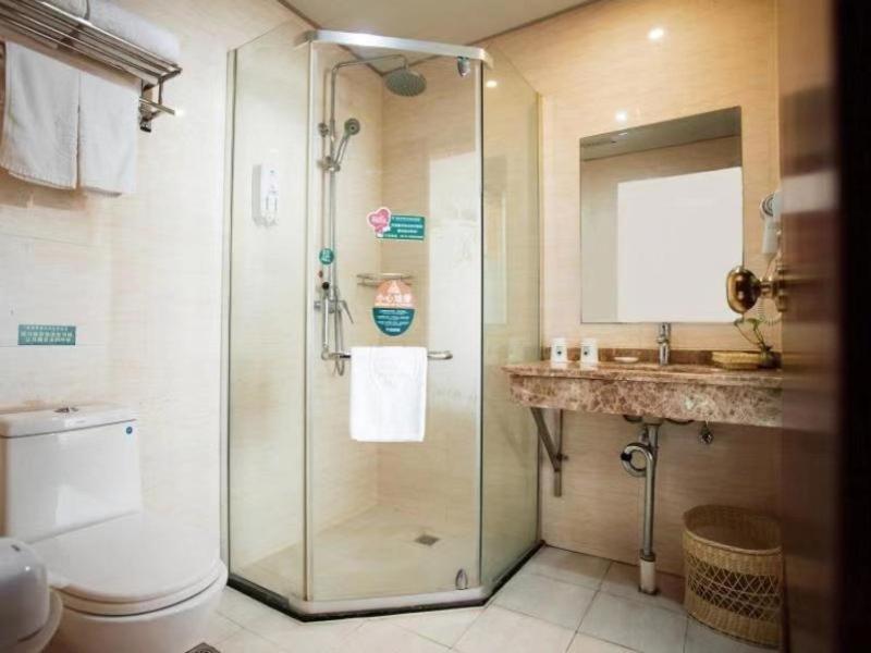 Greentree Inn Jiangsu Wuxi Dongting Leather City Express Hotel Esterno foto