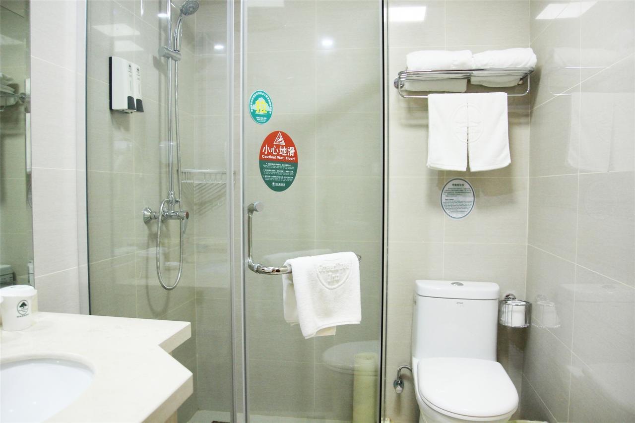 Greentree Inn Jiangsu Wuxi Dongting Leather City Express Hotel Esterno foto