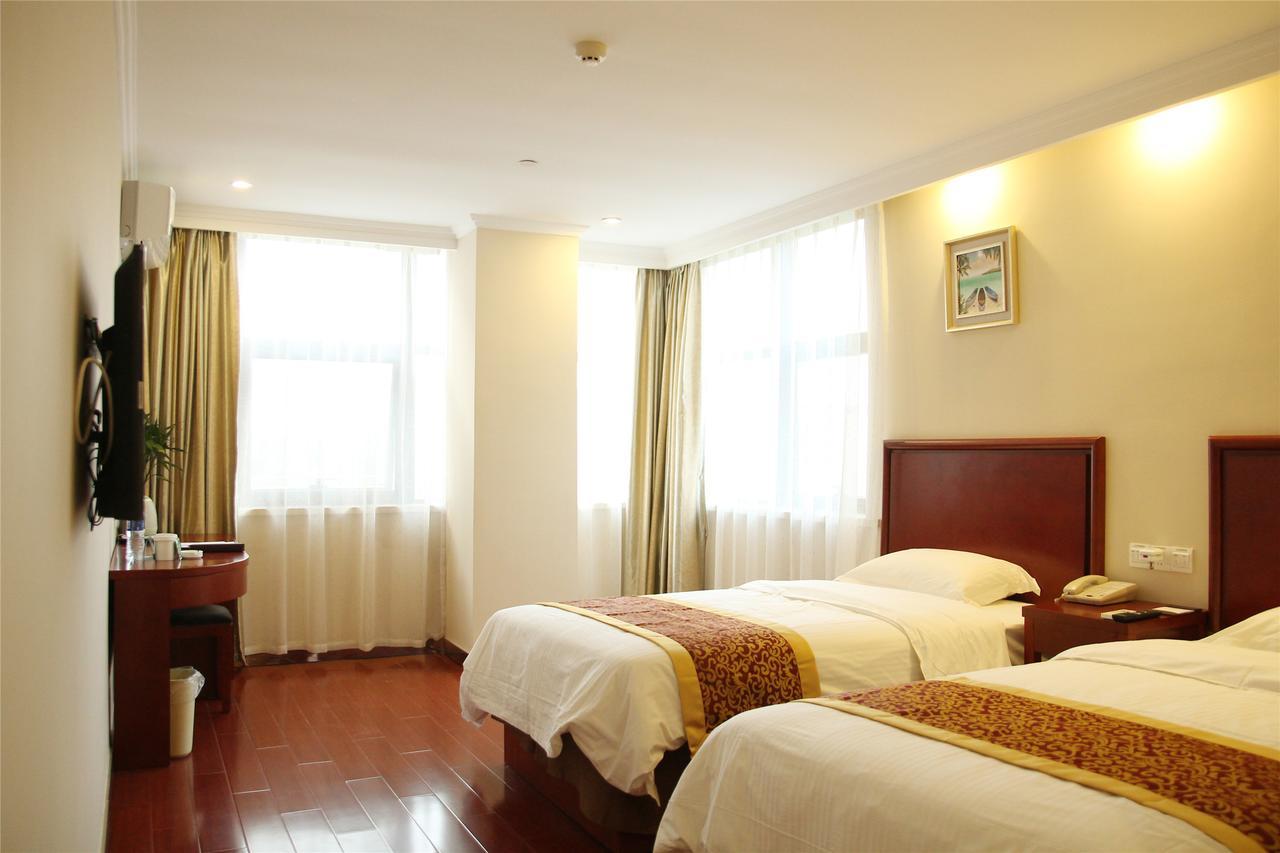 Greentree Inn Jiangsu Wuxi Dongting Leather City Express Hotel Esterno foto