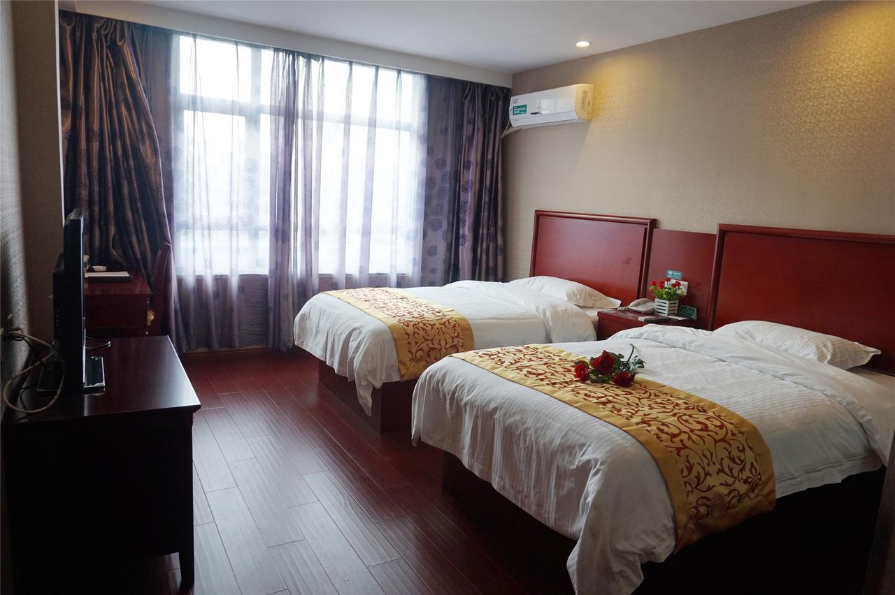 Greentree Inn Jiangsu Wuxi Dongting Leather City Express Hotel Esterno foto