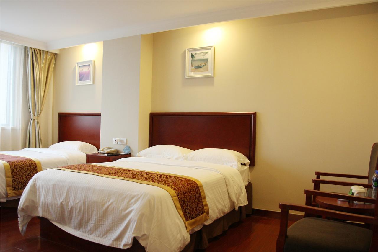 Greentree Inn Jiangsu Wuxi Dongting Leather City Express Hotel Esterno foto