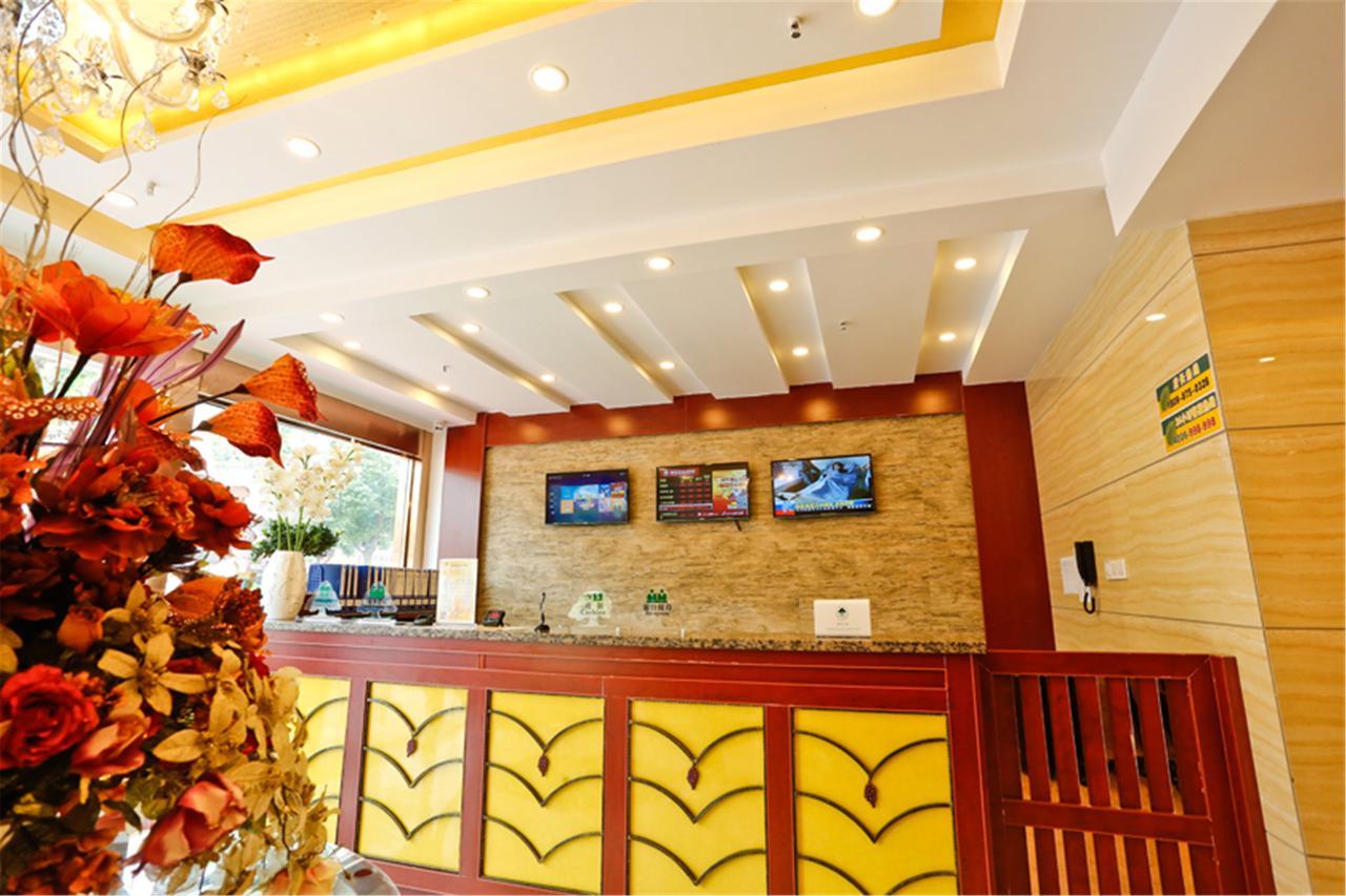 Greentree Inn Jiangsu Wuxi Dongting Leather City Express Hotel Esterno foto