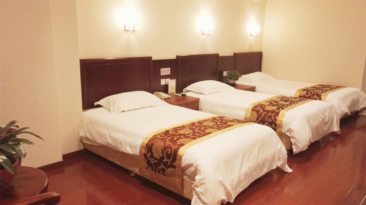 Greentree Inn Jiangsu Wuxi Dongting Leather City Express Hotel Esterno foto