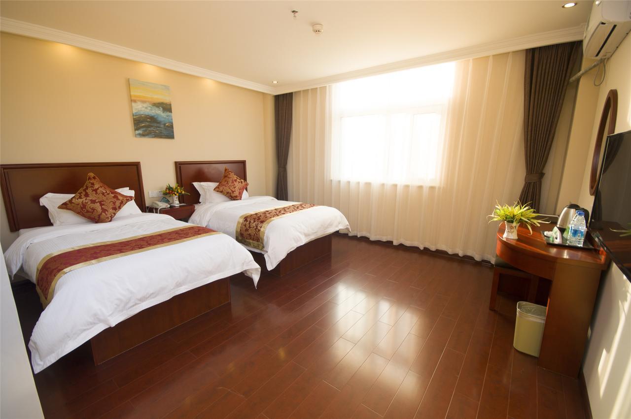 Greentree Inn Jiangsu Wuxi Dongting Leather City Express Hotel Esterno foto
