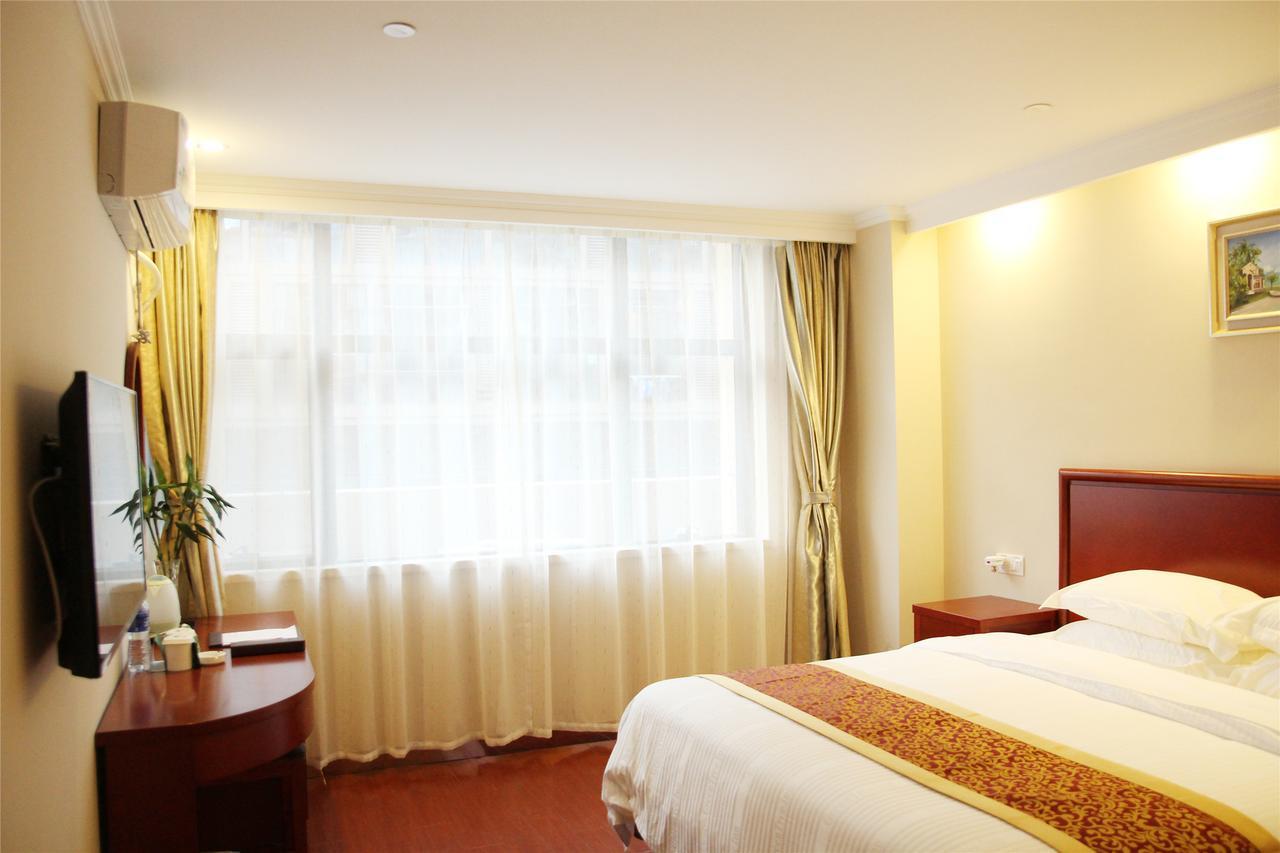 Greentree Inn Jiangsu Wuxi Dongting Leather City Express Hotel Esterno foto