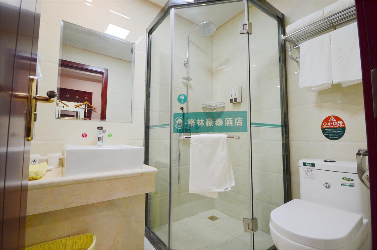 Greentree Inn Jiangsu Wuxi Dongting Leather City Express Hotel Esterno foto
