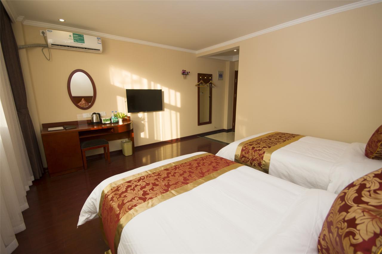 Greentree Inn Jiangsu Wuxi Dongting Leather City Express Hotel Esterno foto